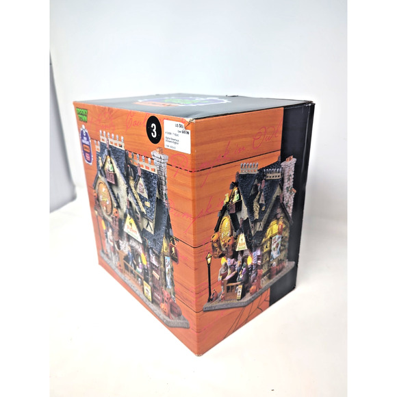 Lemax SPOOKY TOWN ~ Bigfoot Brewhaus 35006 ~ Lighted Halloween Village ~ TESTED - Picture 8 of 9